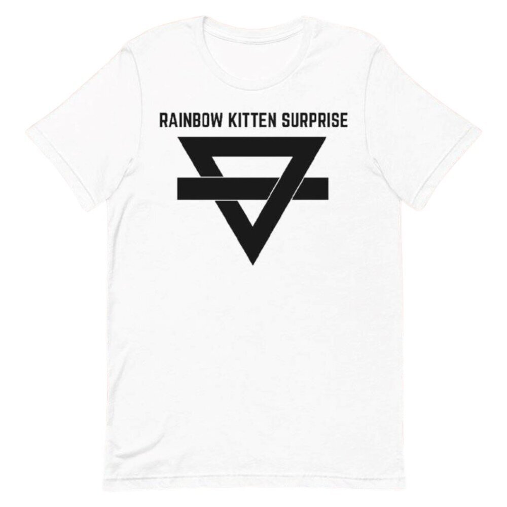 Rainbow Kitten Surprise Logo T-shirt Band Music Fan Gift Graphic Album Tee